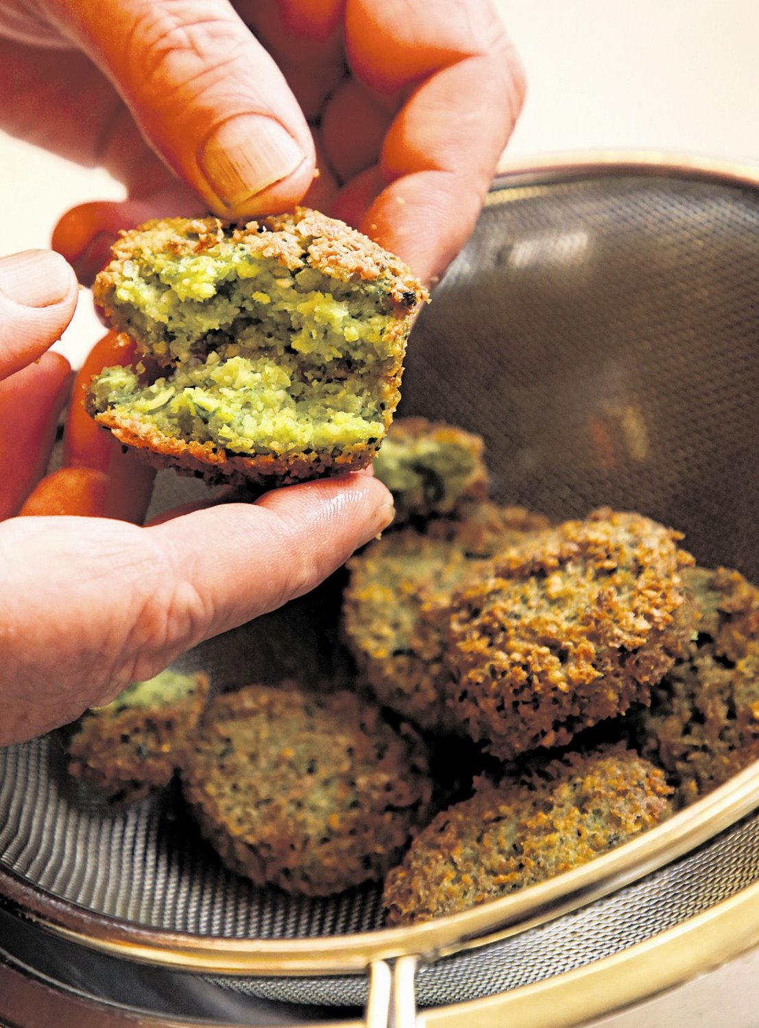 פלאפל ירוק. צילום: ריאן