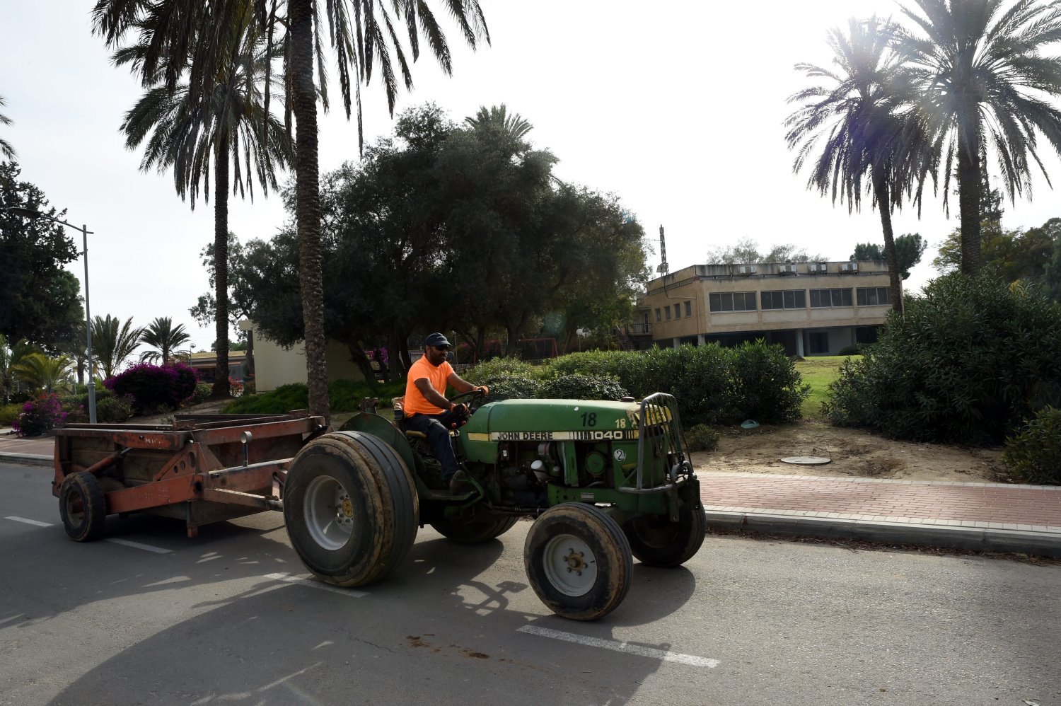 "אנחנו אוחזים חזק בקרקע". צילום: חיים הורנשטיין, ידיעות אחרונות