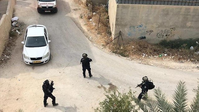 כוחות צה"ל סורקים את המקום