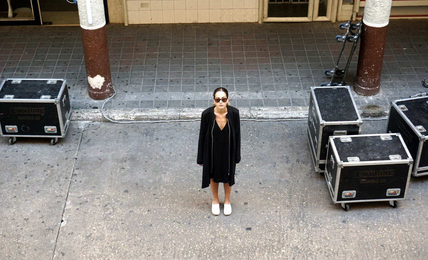 שמלה ועליונית של המותג Jessa Gray, מחיר ביריד: 450 שקלים. צילום: אמילי קור