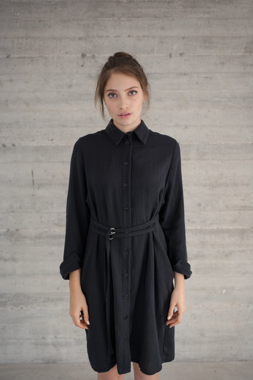 SHIRUETTO, שמלת צווארון שרוך, 710 שקלים. צילום: אבנר נחמני