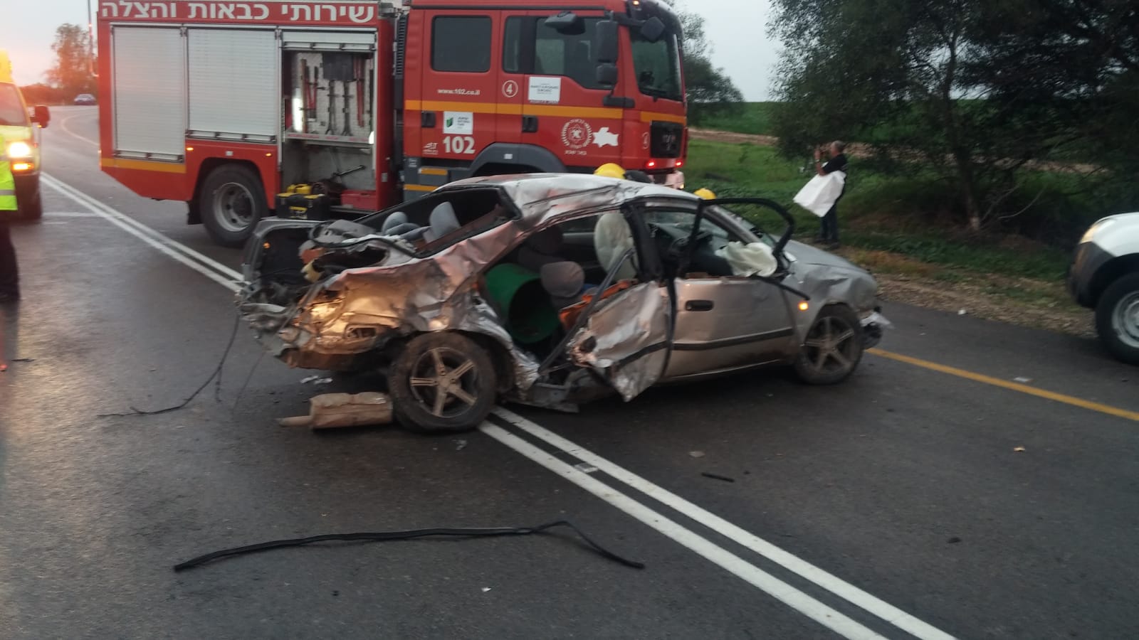 קרדיט: כבאות והצלה נגב