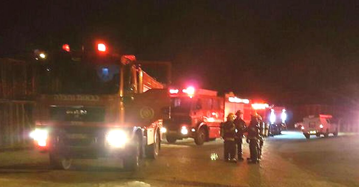 (צילום: דוברות כיבוי אש והצלה)