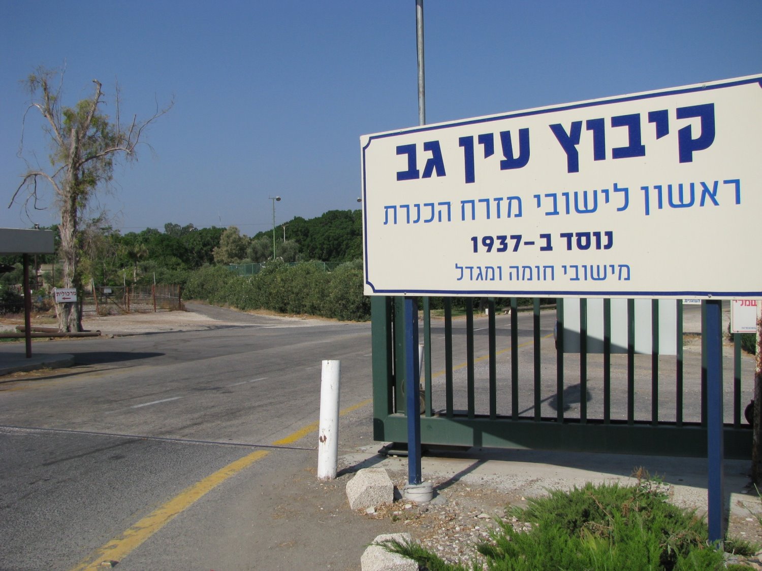 הקפדה על איכות מקומית. עין גב, צילום: אביב לשם