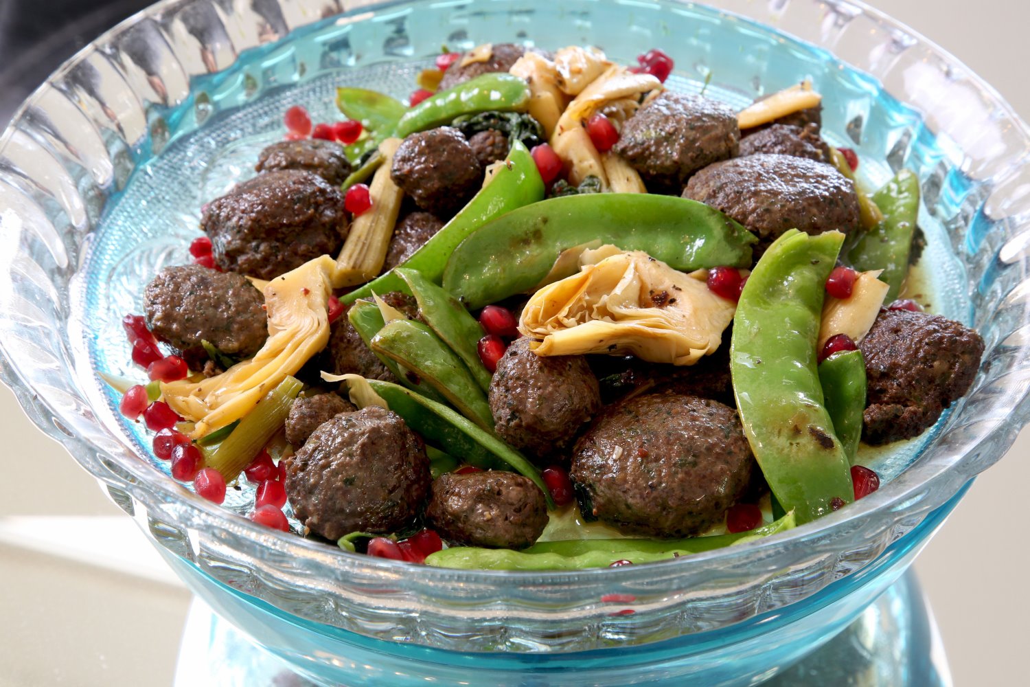 קציצות כבד ובשר של פיני. צילום: ריאן