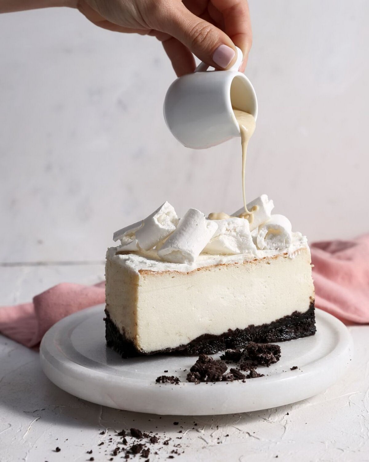 עוגת גבינה של ניו יורק במקס ברנר. צילום: pinkmes