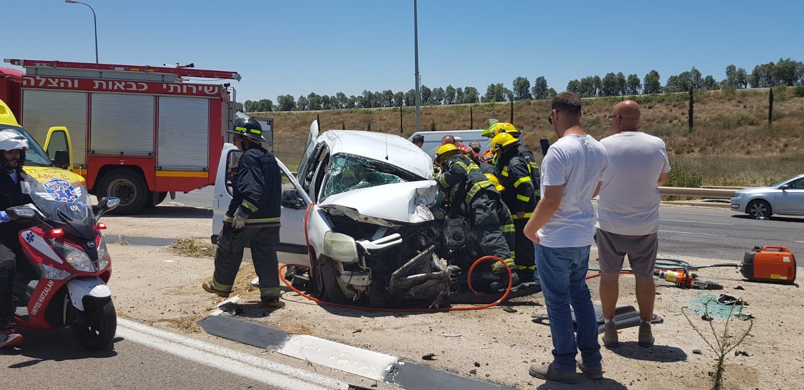 צילום כב"ה מחוז דרום