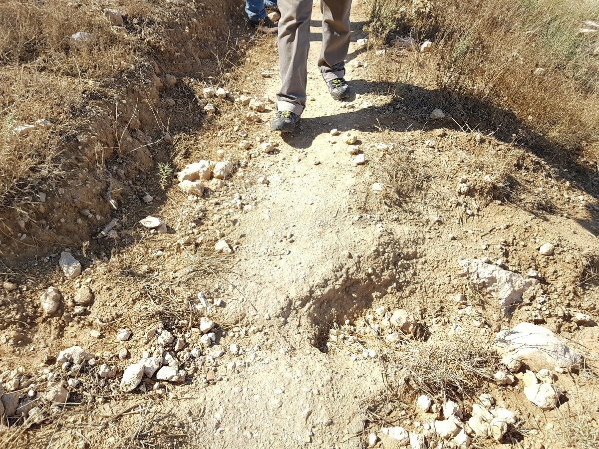 בורות בשבילי אופניים- קק"ל