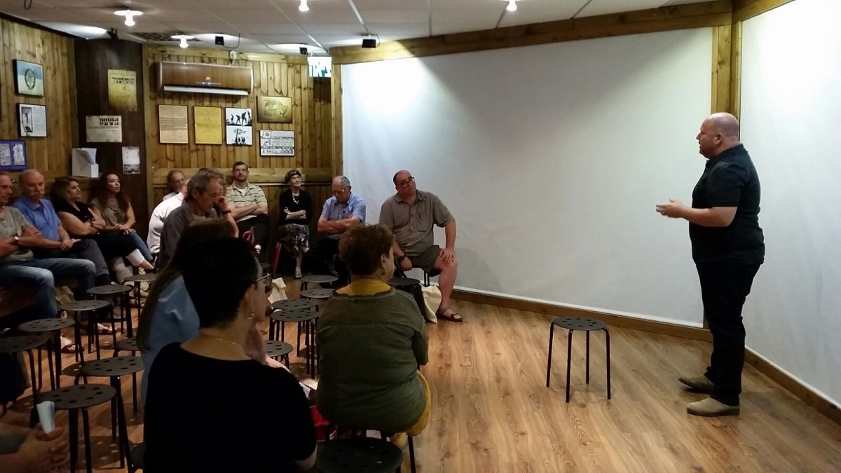 גיא טיומקין מנכ"ל המוזיאון צילום יאיר הרוש