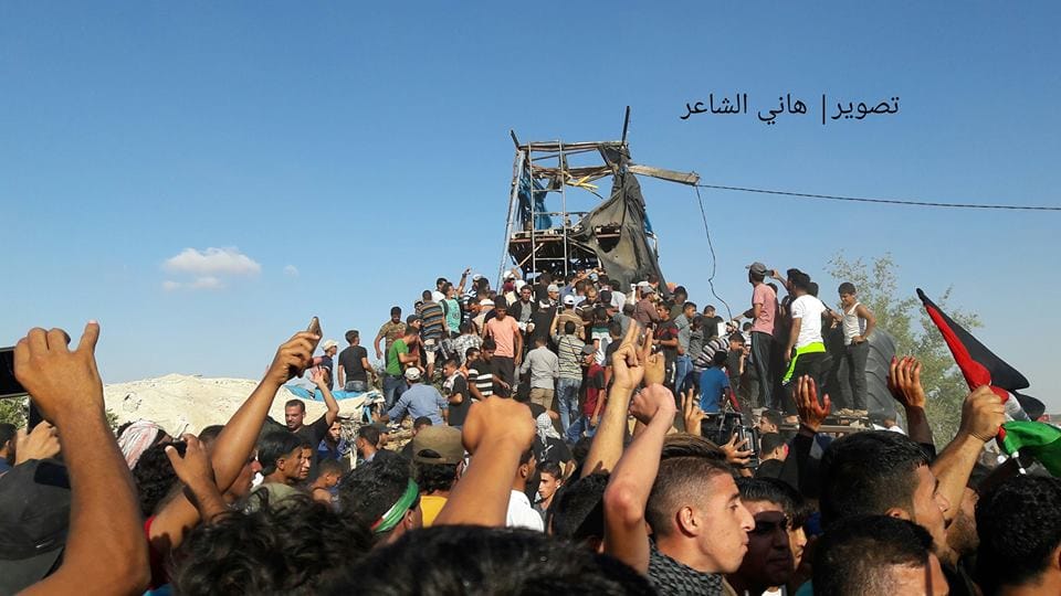 עמדת חמאס שהותקפה בידי צה"ל