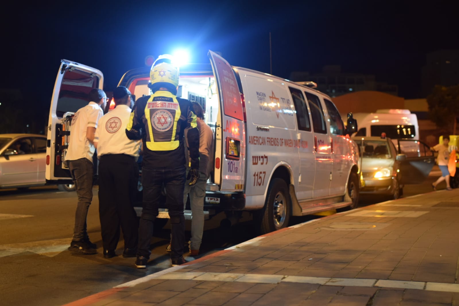 זירת התאונה