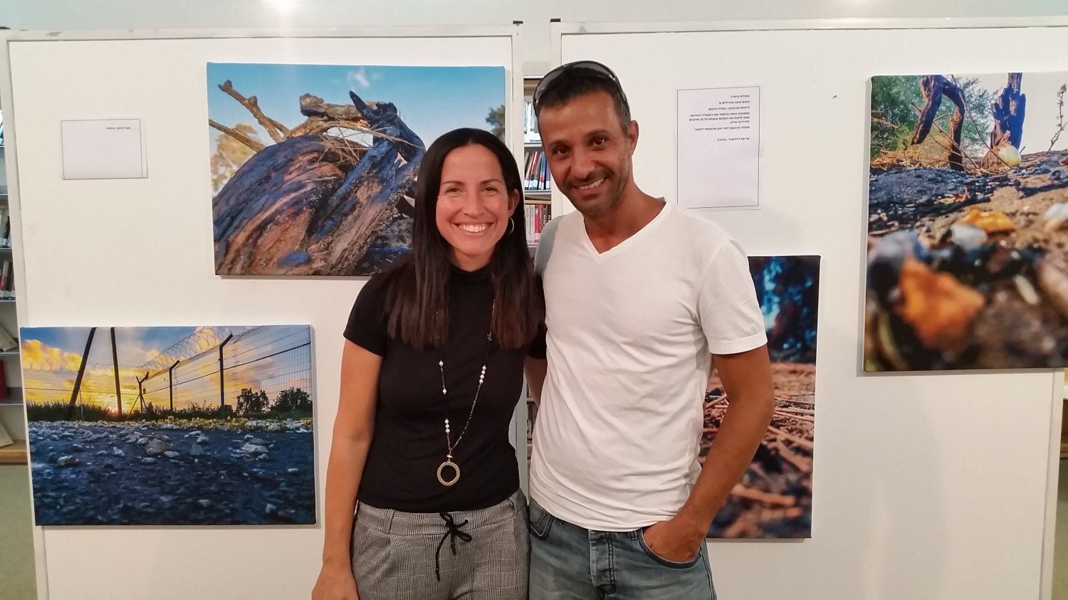 בתמונה אדי ישראל ושירה רייניץ