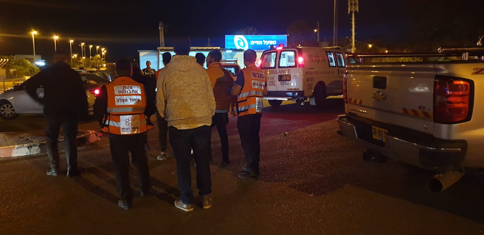 זירת האירוע (צילום: איחוד הצלה)