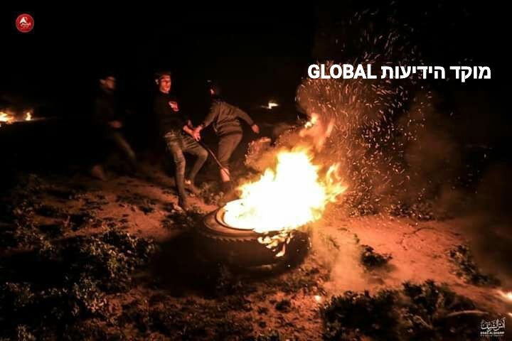 מטענים בגבול הרצועה