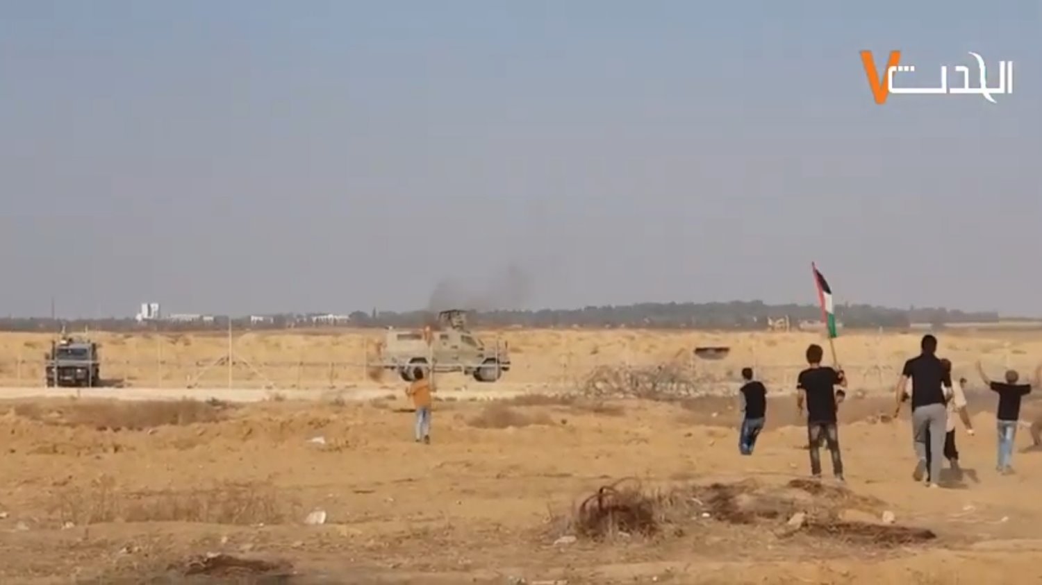 עימותים על גבול הרצועה נגד כוחות צה"ל