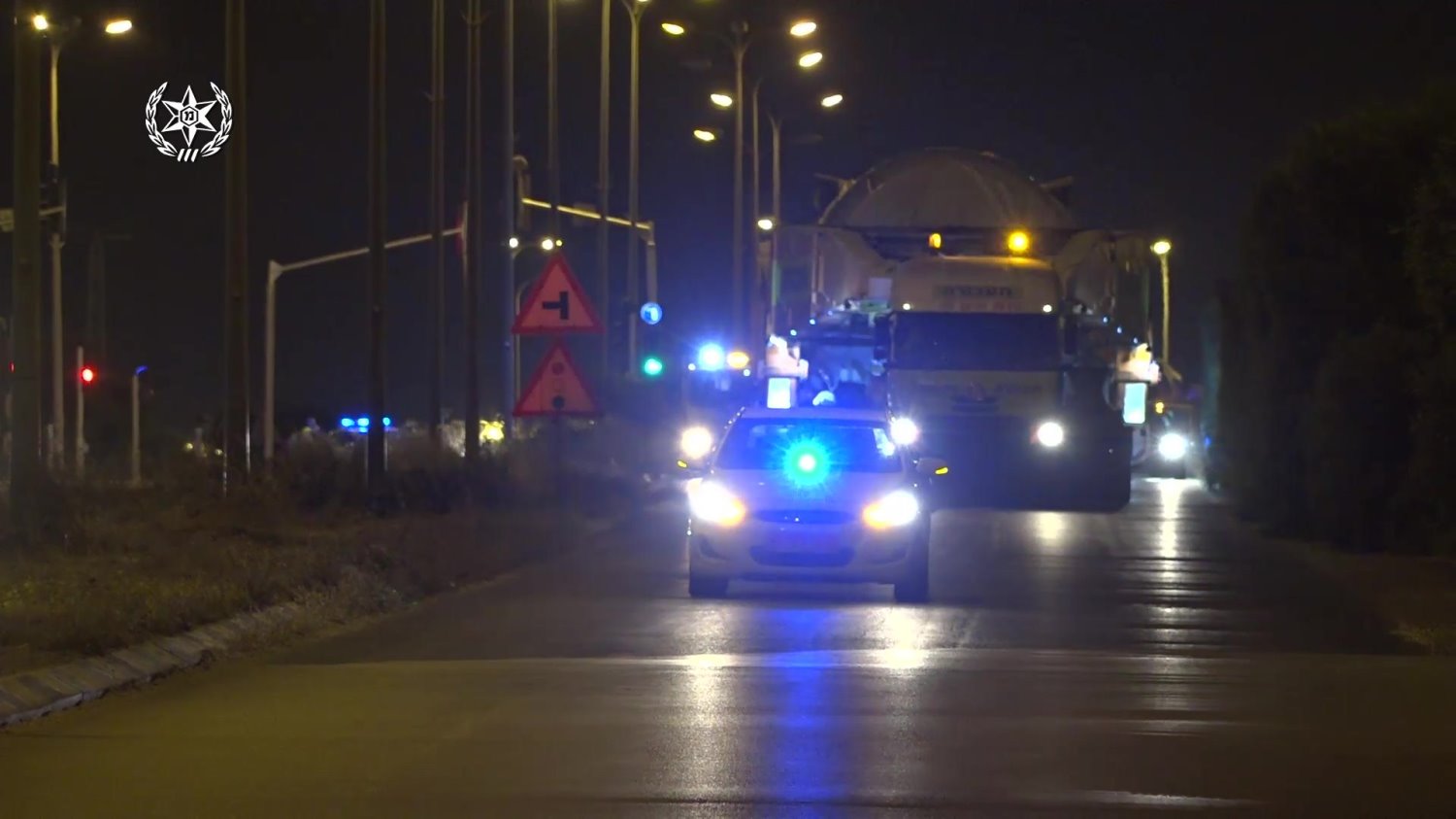 ליווי מטען חורג | דוברות המשטרה