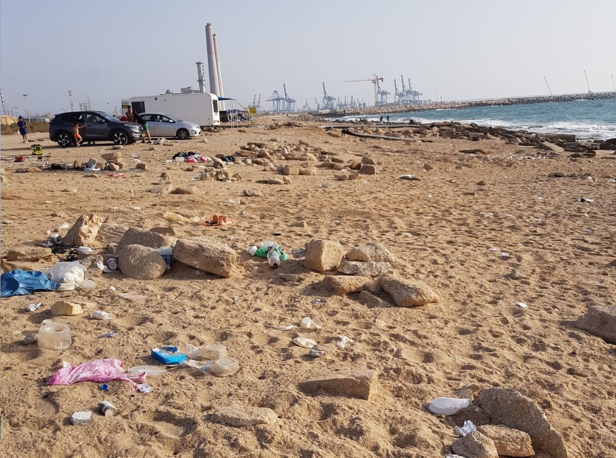 חוף החשמל | צילום: נוי שושן