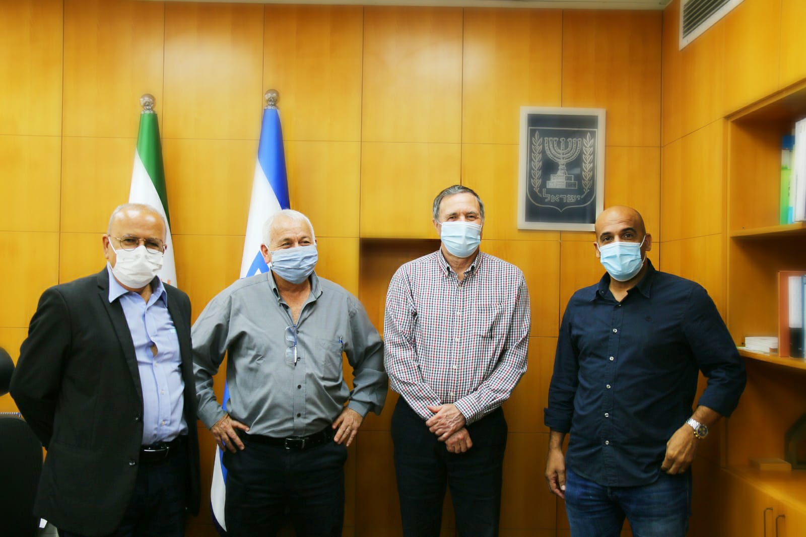 עמית יפרח, נחום איצקוביץ, קובי אביבי ואלון שוסטר