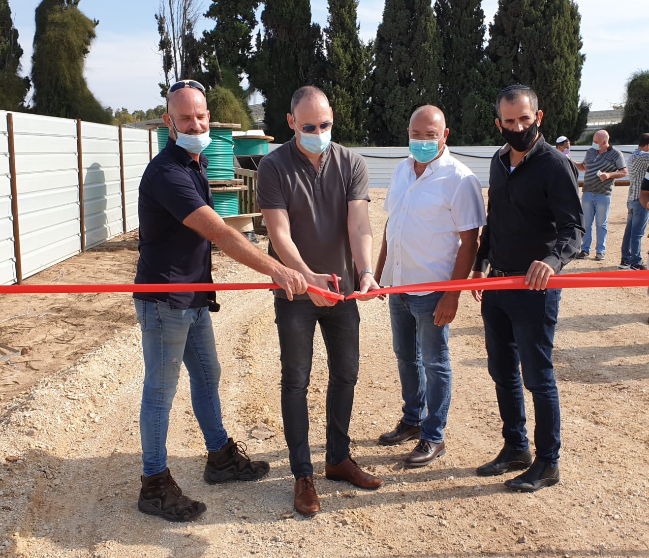 טקס חניכת השדה הסולארי