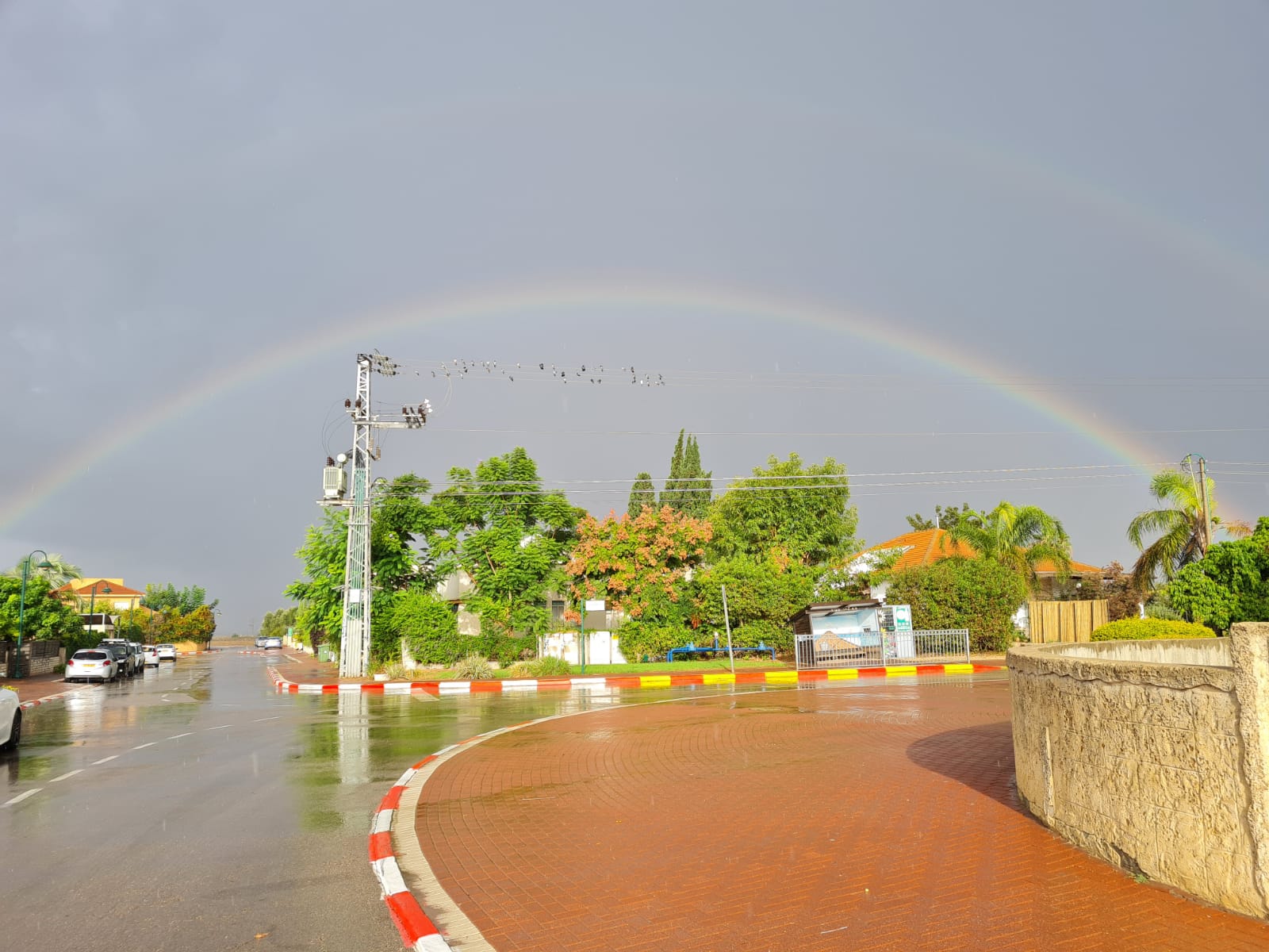 קשת במושב אביגדור צילום חן טהר