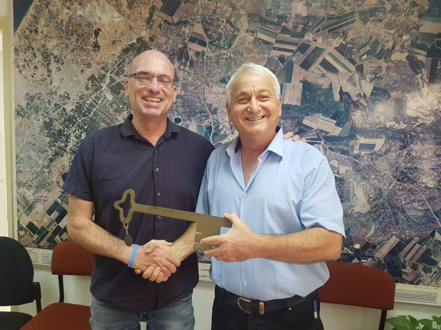 אלון שוסטר ואופיר ליבשטיין  דוברות שער הנגב