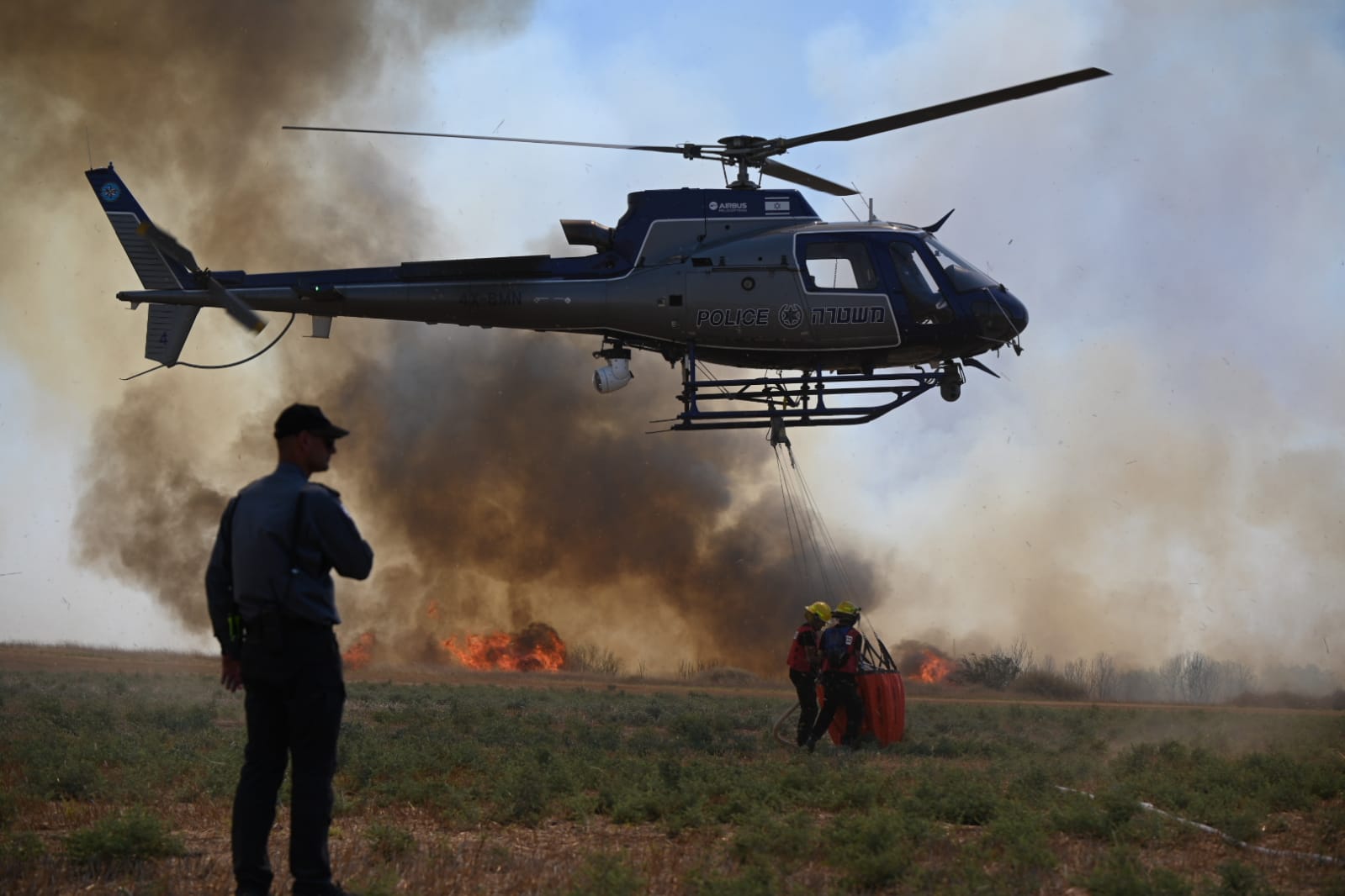 צילום דוברות כבאות והצלה מחוז דרום