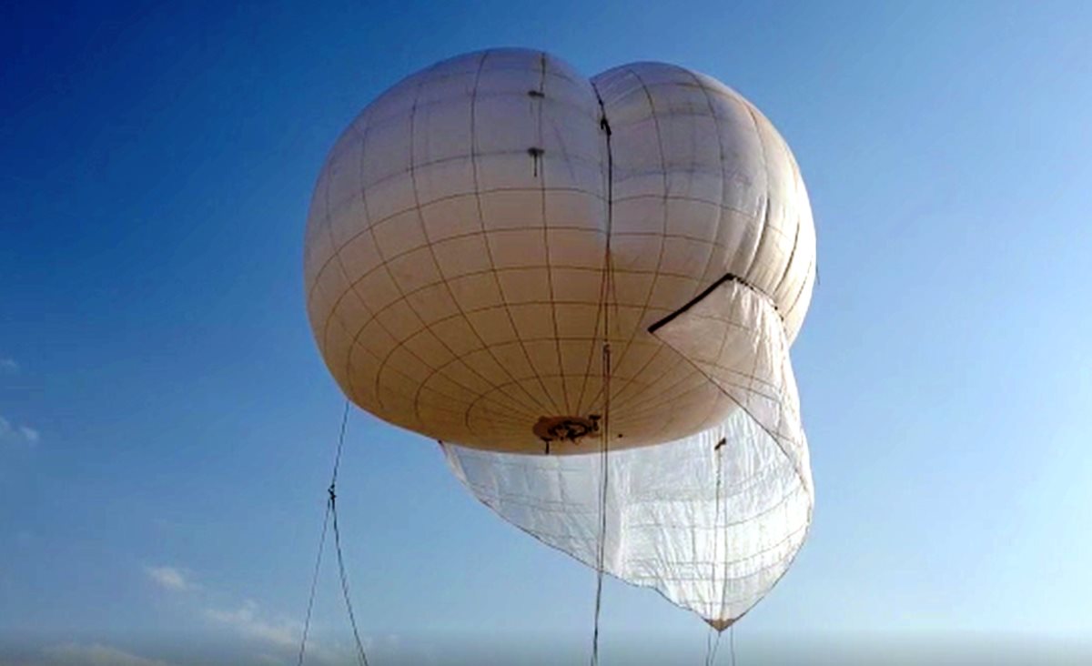 בלון תצפית חדש צילום - דובר צה"ל