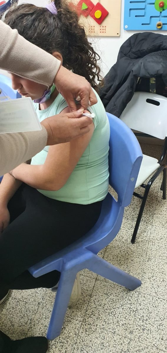 חיסון ילדים צילום משרד החינוך