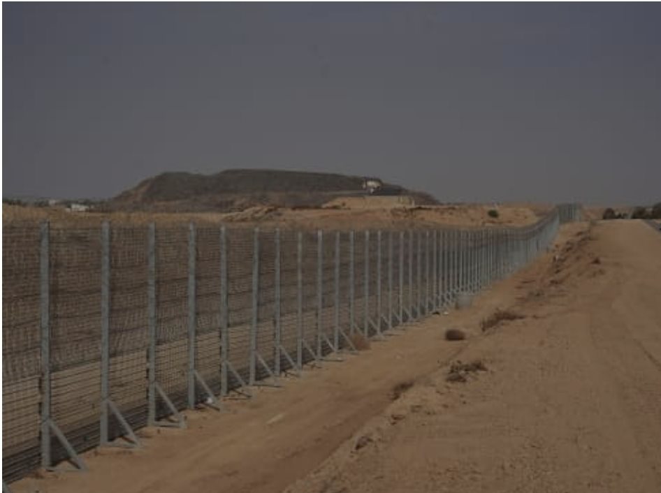 המכשול -צילום דובר צה"ל