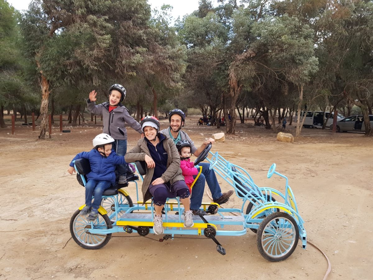 אתגרים עם אופניים משפחתיים | צילום: ויטמין שיא 