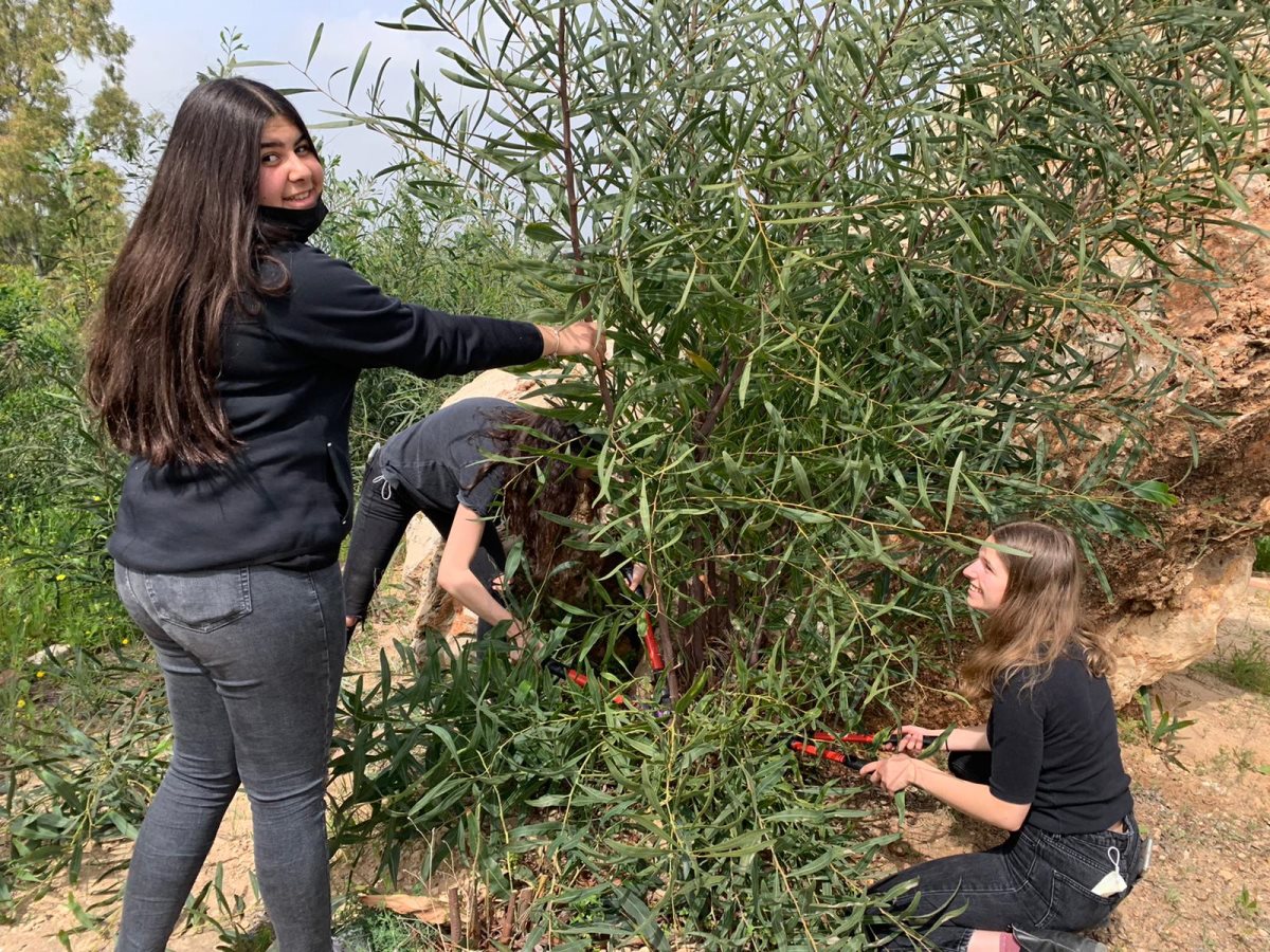 תלמידי בית החינוך אמית באר טוביה
