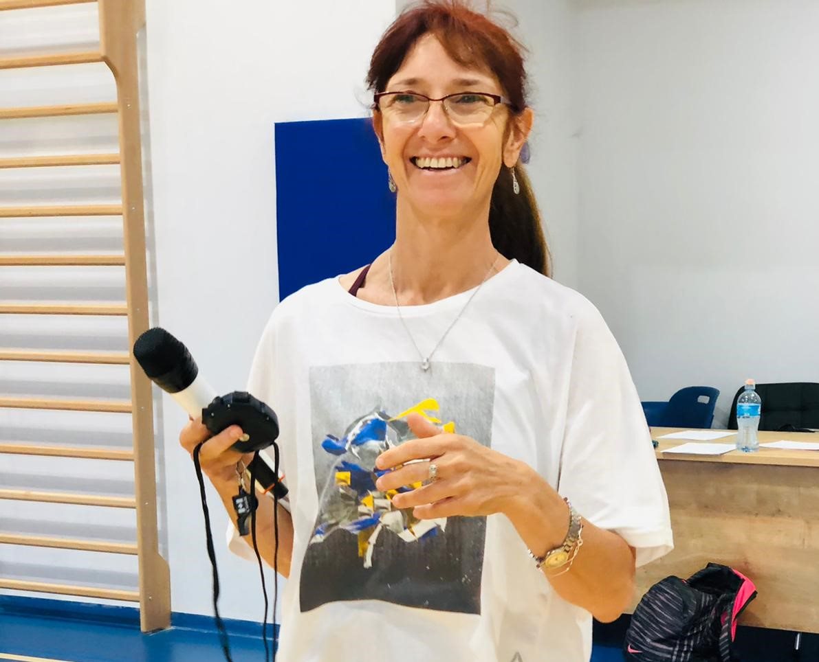 סילביה שטריק מבית הספר צפית במועצה האזורית יואב