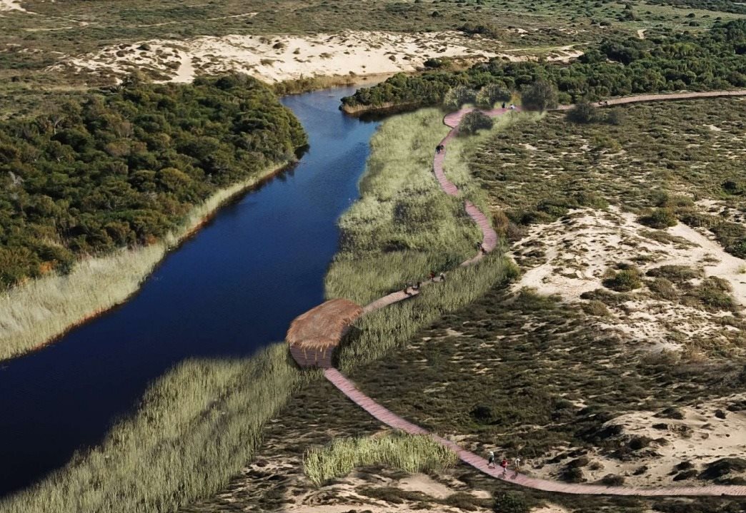 שפך נחל שקמה צילום דוברות חוף אשקלון