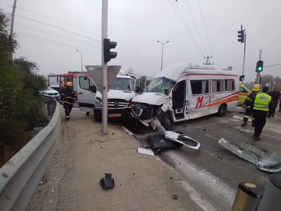 התאונה בבית הגדי. קרדיט - איחוד הצלה (תוכן גולשים ע"פ סעיף 27א')