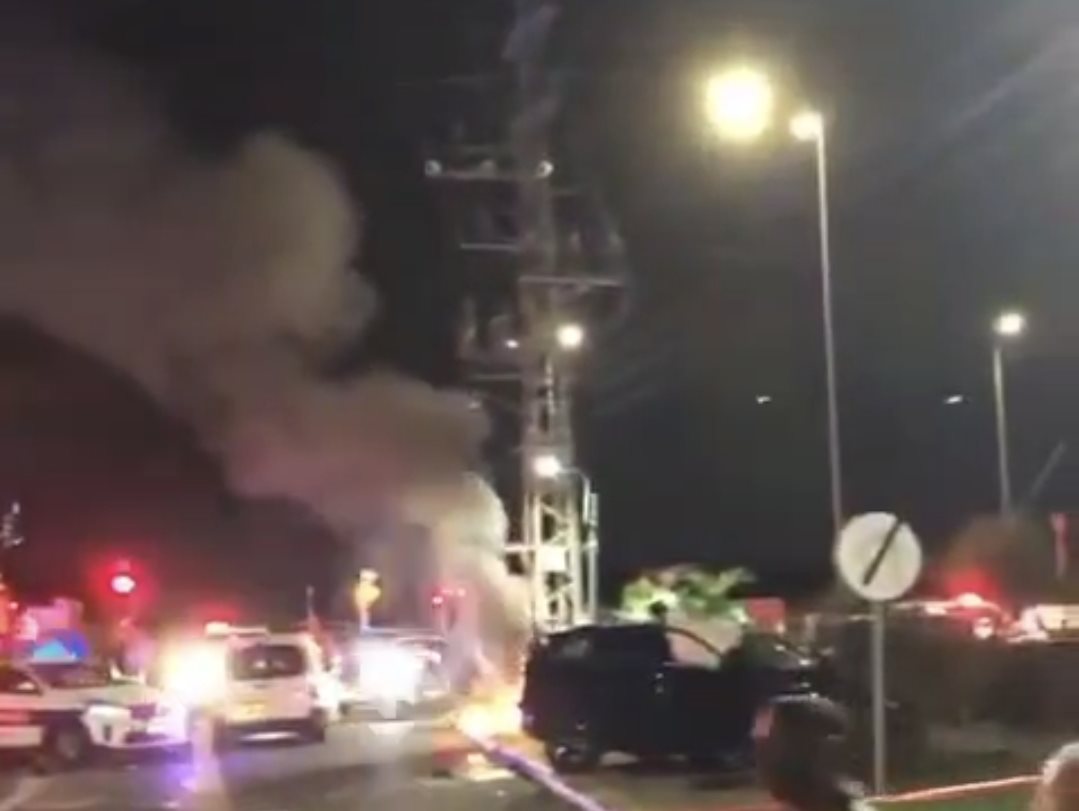 פיצוץ הרכב סמוך למושב חצב 