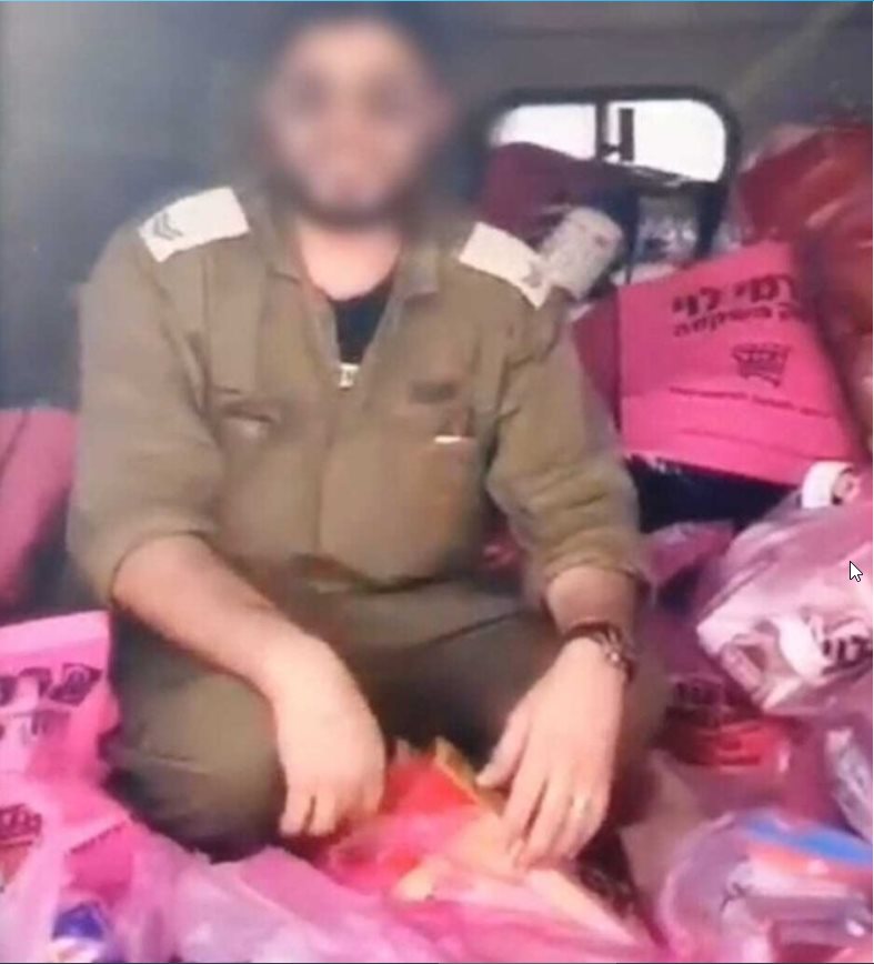 מוצרי המזון ששלחו האחים לביא לחיילים