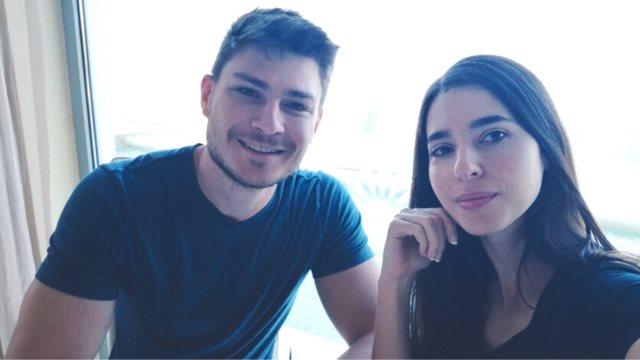 ספיר כהן וסשה טרופנוב ( צילום: באדיבות המשפחה)