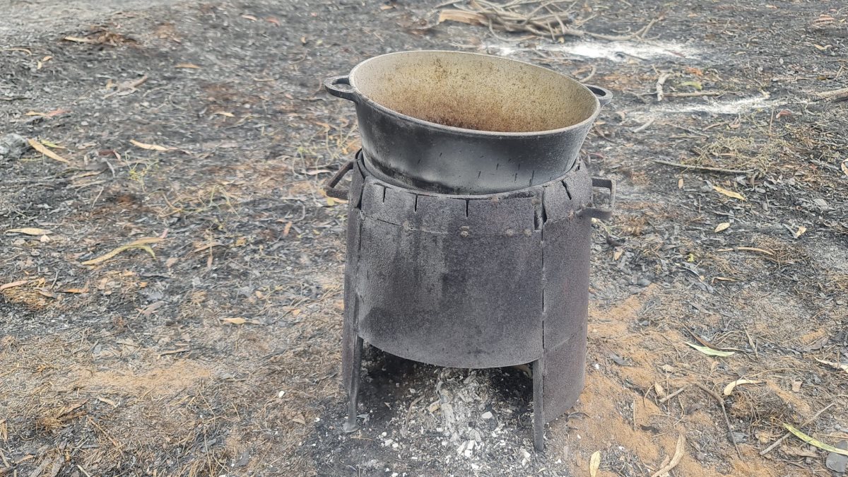 דוברות כבה מחוז דרום - סעבת השריפה סיר פויקה