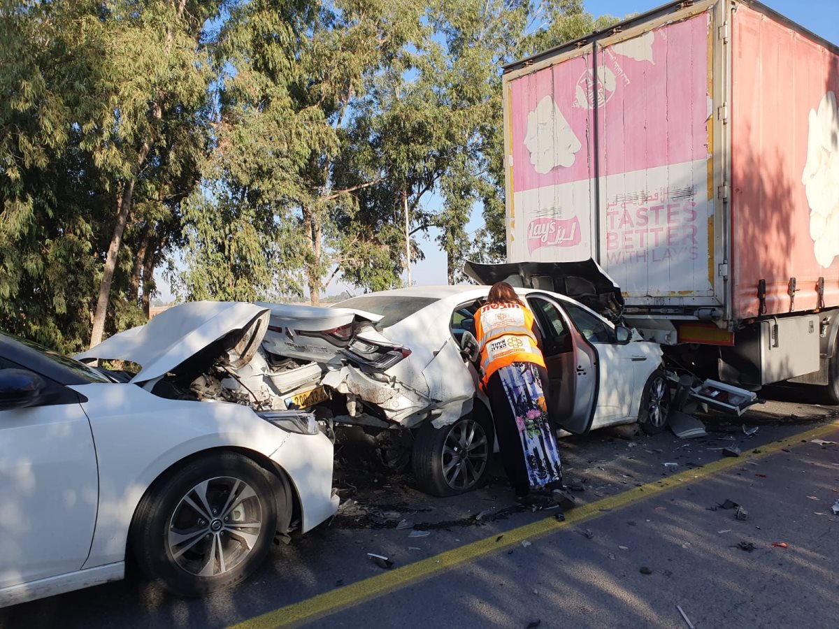 צילום איחוד הצלה סניף קרית גת