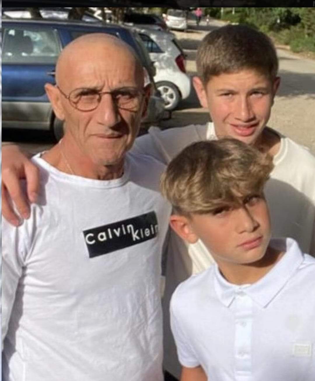 יאיר ז"ל עם הבנים אור ויגל 