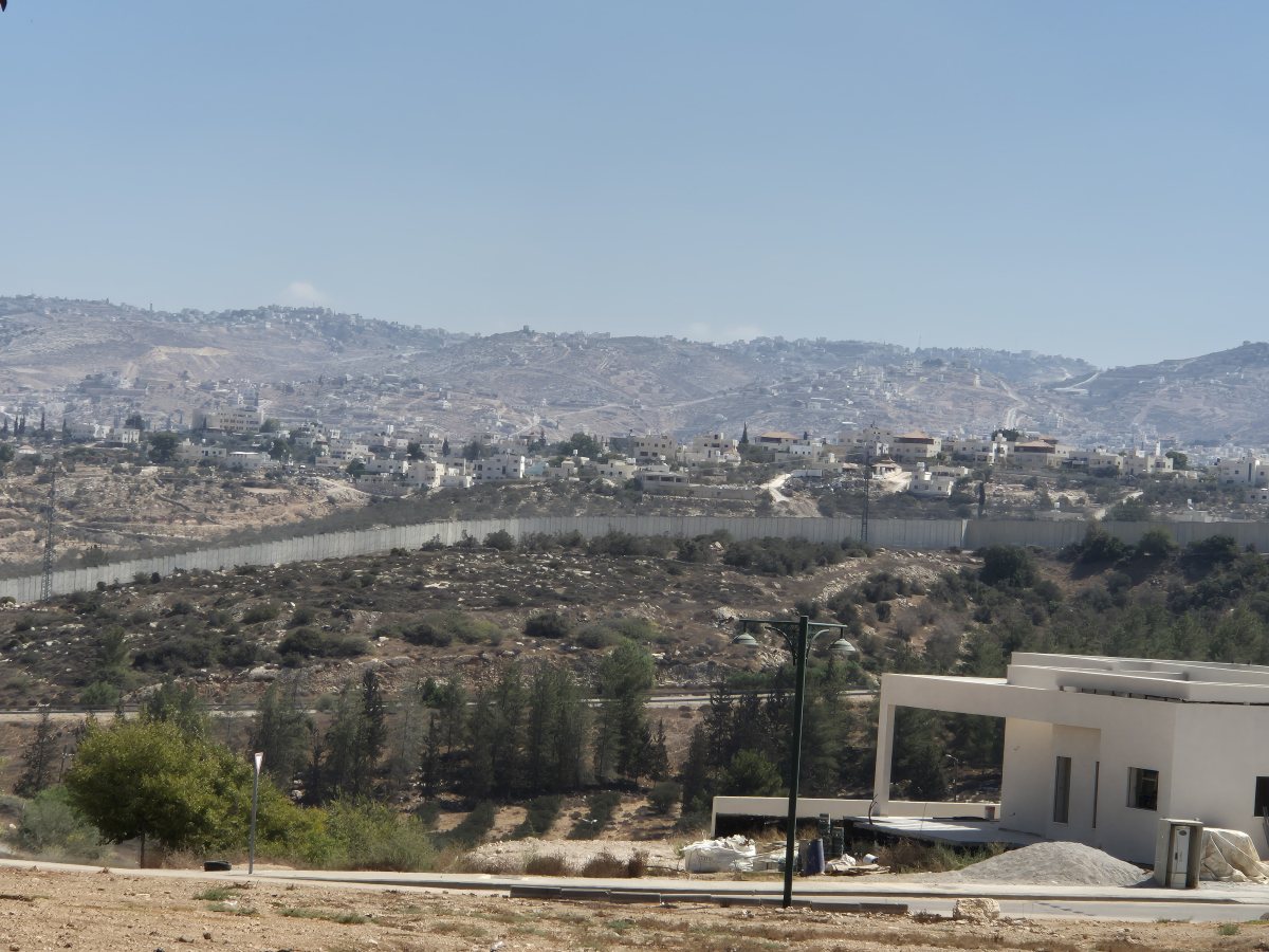 מזרח לכיש גדר ההפרדה צילום אלדה נתנאל