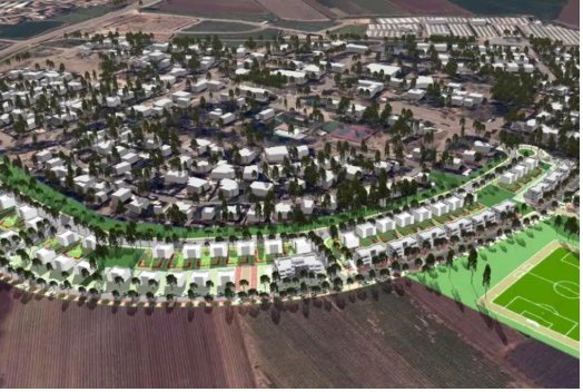 רחבה נהורה // הדמיה: גיורא גור ושות&#39; אדריכלים בע&quot;מ