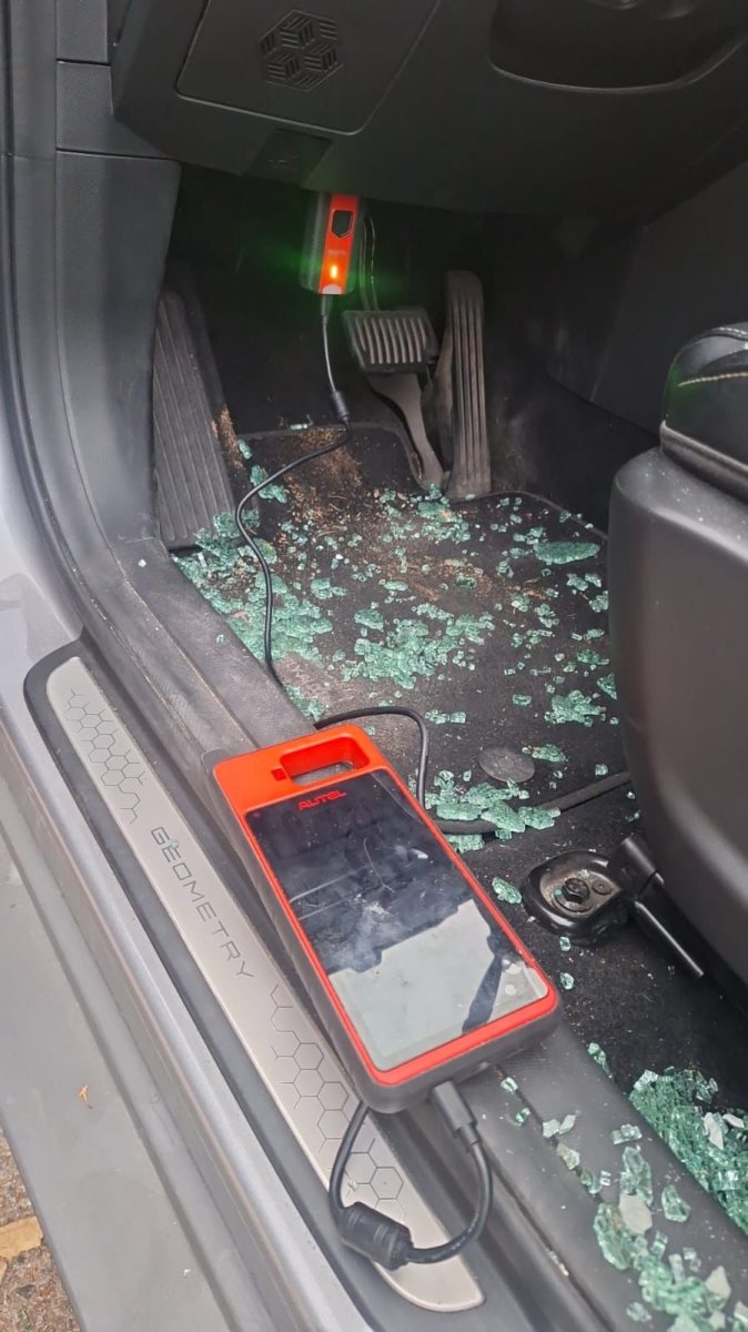 גניבת רכב באשדוד - דוברות המשטרה