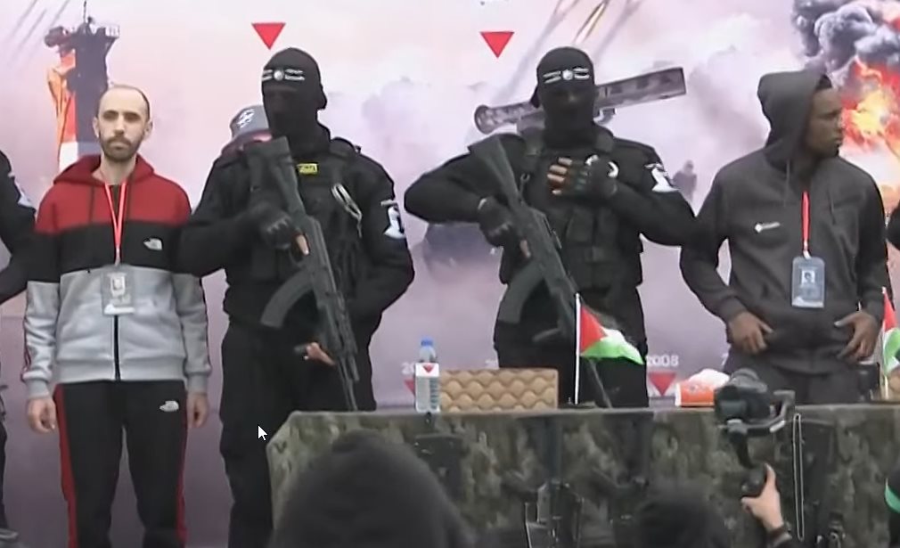 צילום מסך שחרור החטופים