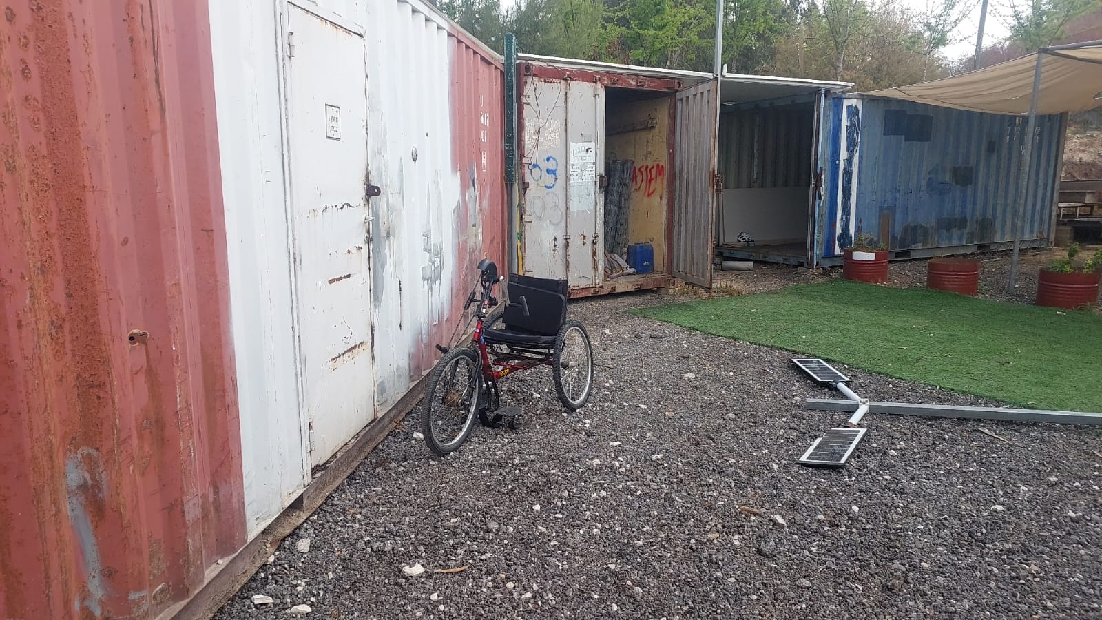 חורשת הבנים ערוגות