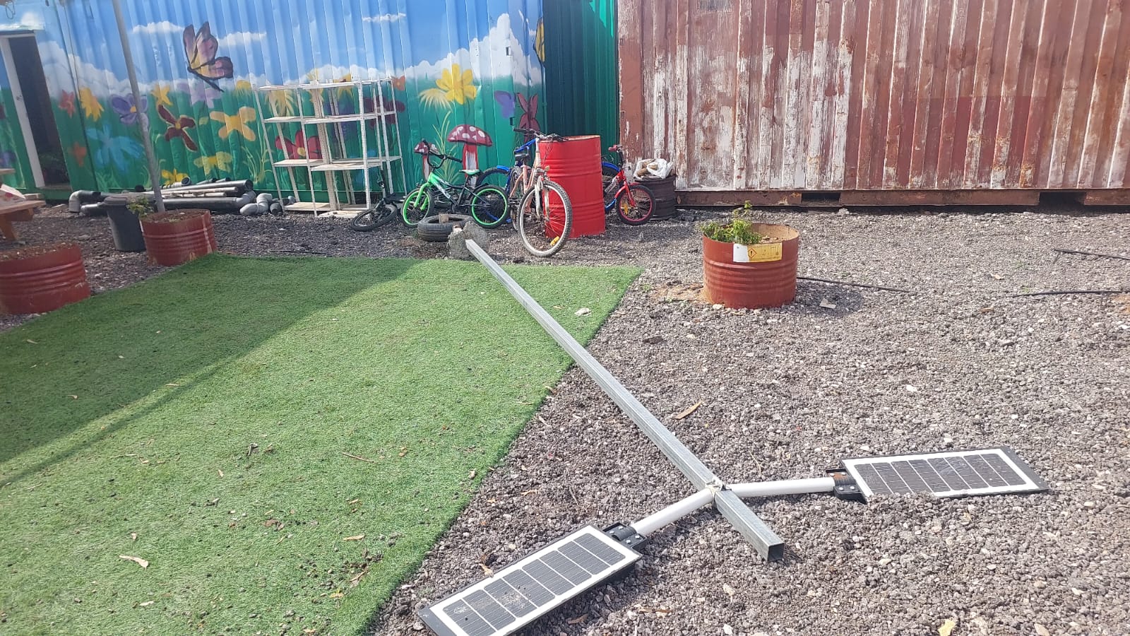 חורשת הבנים ערוגות