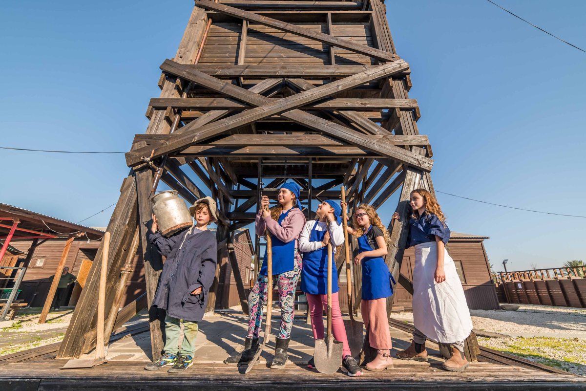 יום העצמאות חומה ומגדל תל עמל צילום צבי הנרי כהן