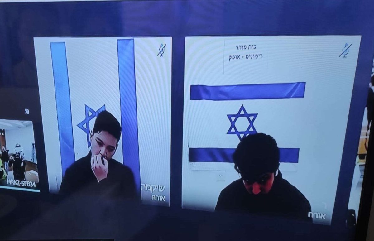 יורי אליאספוב וגאורגי אנדרייב- צילום מהטלוויזיה, לפי ס' 27א'