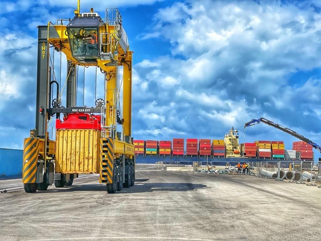 צילום אביעד כהן נמל הדרום אשדוד 