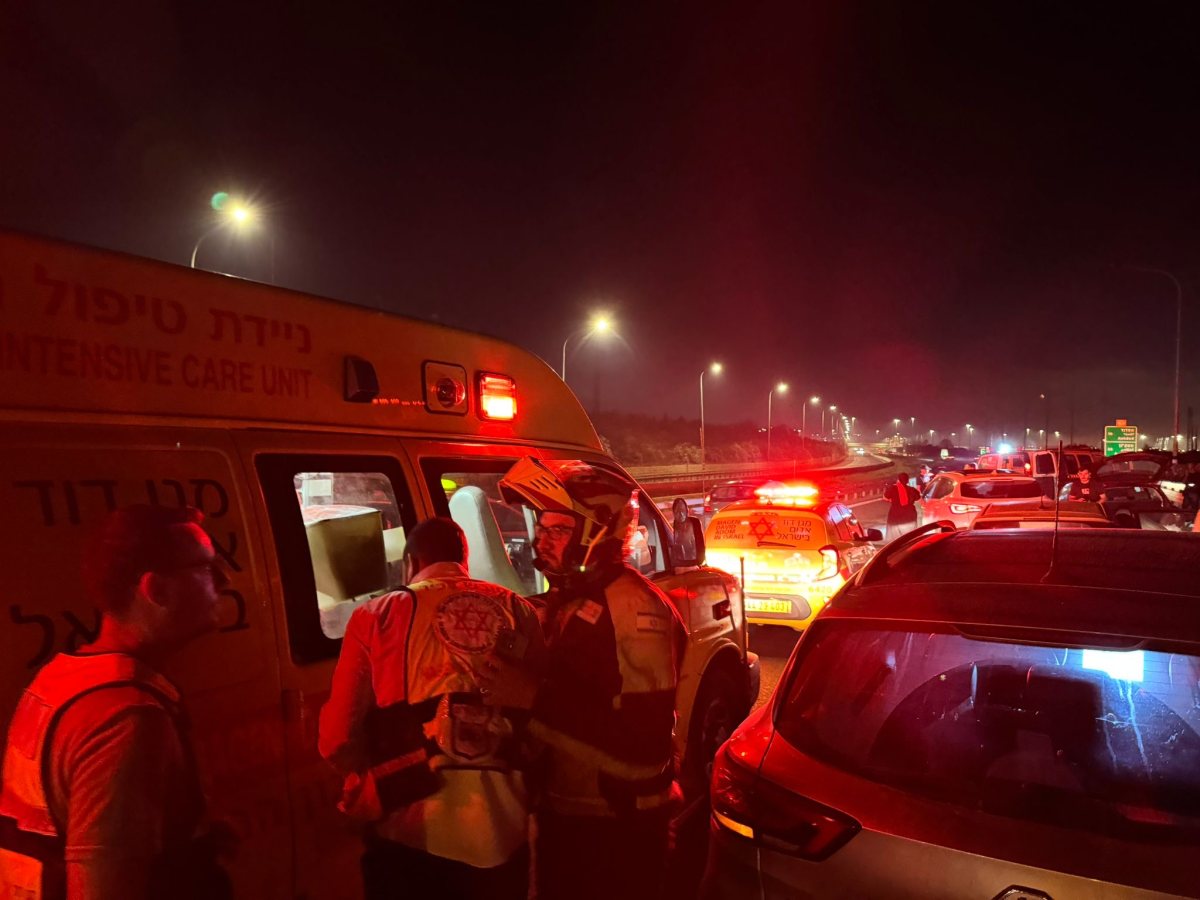 צילום: שמחה חסיד מד״א הצלה דרום